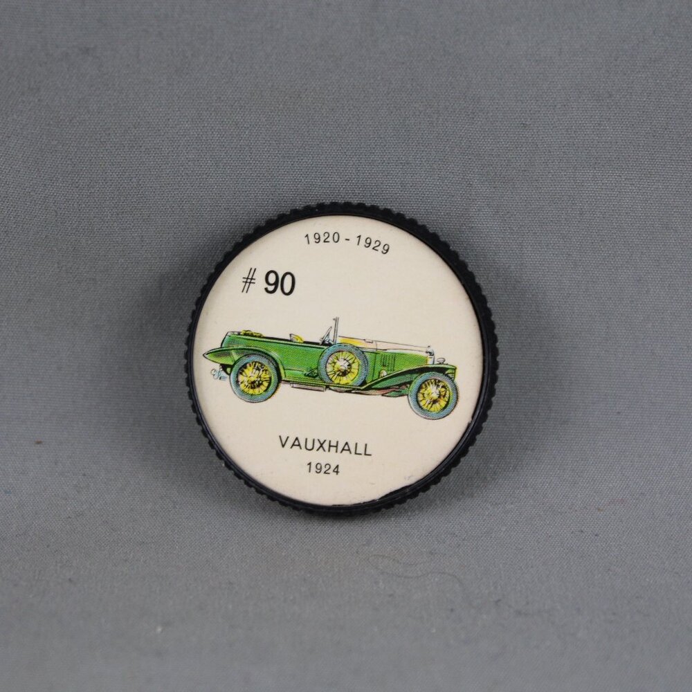 Jello Car Coins - # 90 of 200 - The Vauxhall (1924)